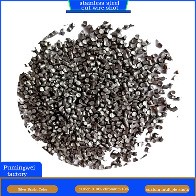 Custom All Kinds of Stainless Steel Cut Wire Shot Customization for Custom Shot Peening