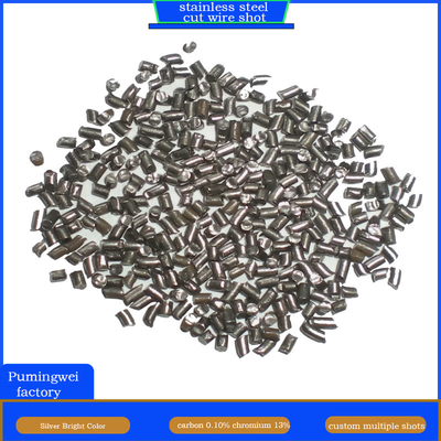 Custom All Kinds of Stainless Steel Cut Wire Shot Customization for Custom Shot Peening