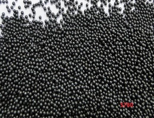 Intelligent Polished Steel Shot for Dry Spray Sandblasting in Metallurgy Applications