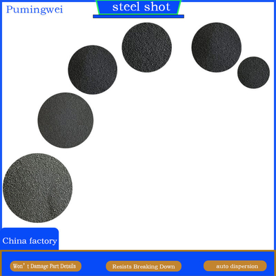 Low Consumption Round Shape Carbon Steel Shot for Shot Blasting Hardness Superabrasive