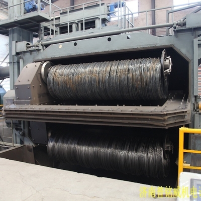 Customized Wire Drawing Plant Disc Shot Blasting Machine 15 Tons Per Hour Efficiency
