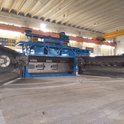 Round Wire Shot Blasting Machine for Rust Removal at 16.8*12.4*5.8m Overground Height