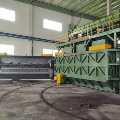 Round Wire Shot Blasting Machine for Rust Removal at 16.8*12.4*5.8m Overground Height