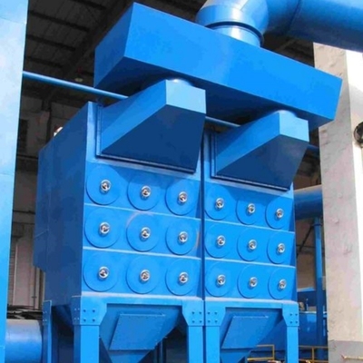 Metal Processing Industry Dust Collectors with 10 tons Capacity and Filter Cartridges