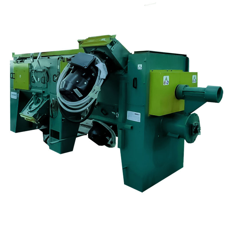 Automatic Single Strand Wire Rod Shot Blasting Machine for Rust Removal Level S2.5-3.0