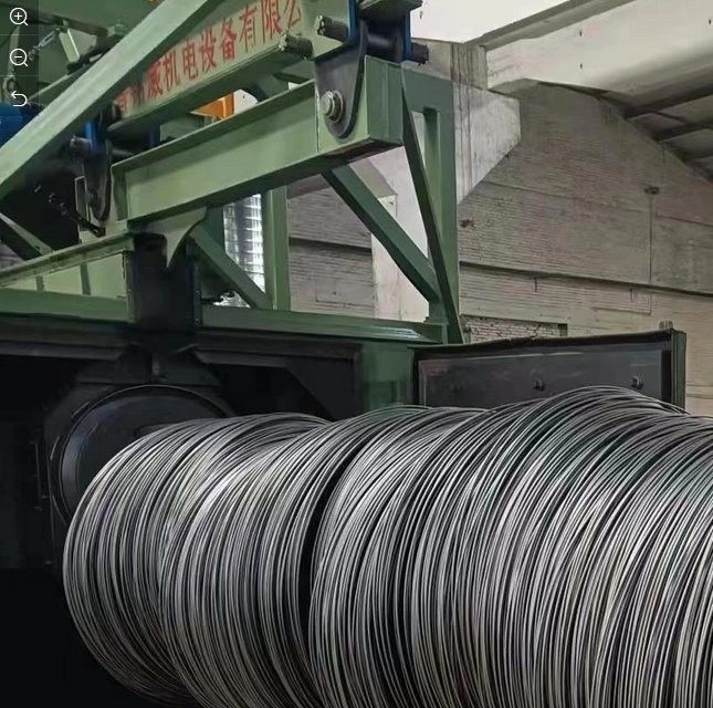 One Year After-sales Service Wire Rod Coil Shot Blasting Machine with Rotary Abrator