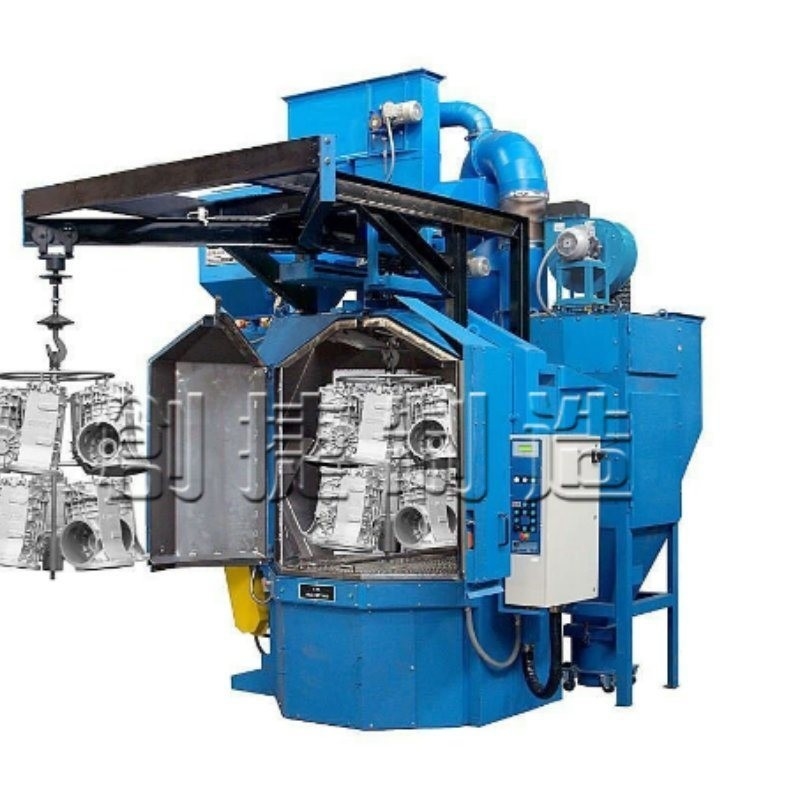 Customizable Hanging Shot Blasting Machine for Steel Rust Removal 4.809*2.825*7.118