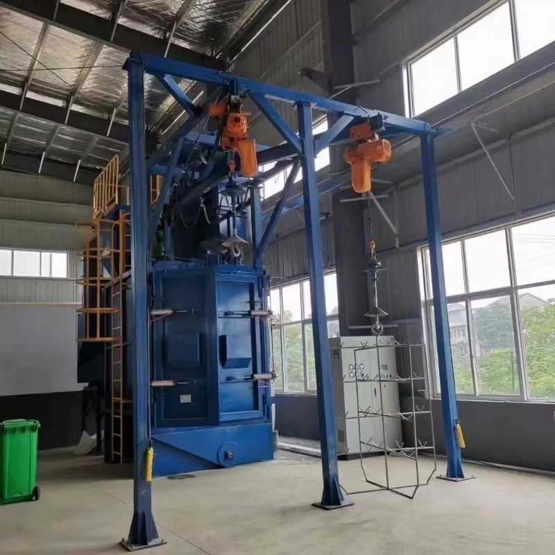 3meters Long and 5 Meters Wide Hook Shot Blasting Machine for Stainless Steel Products