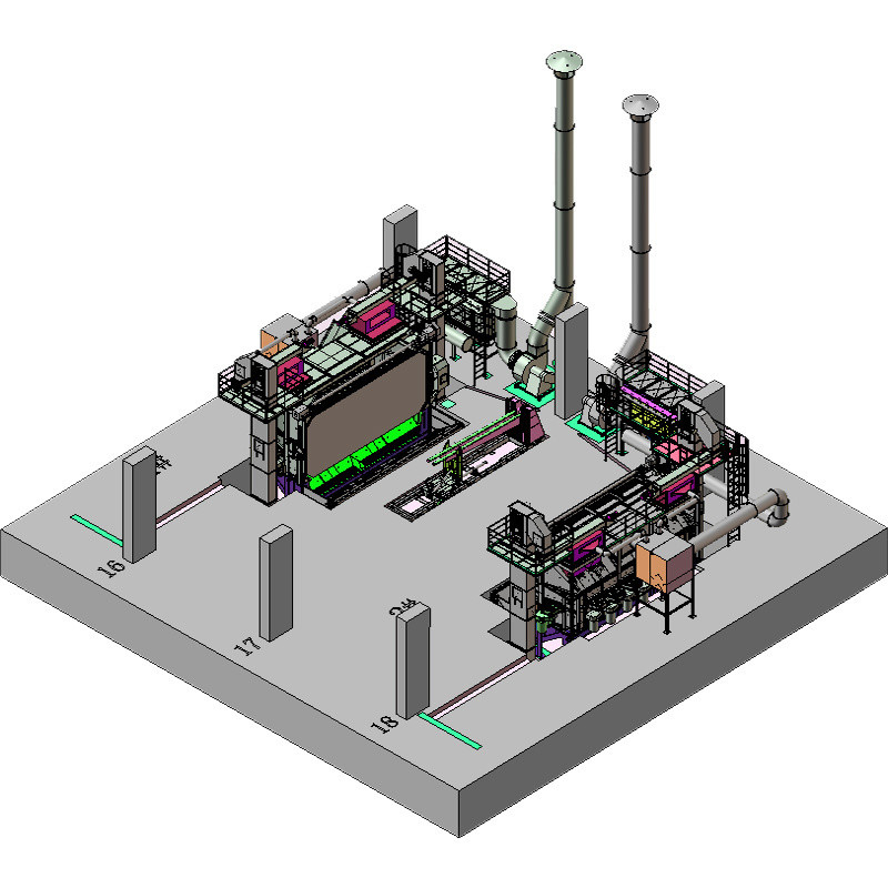 PMW5500 Wire Rod Coil Shot Blasting Machine for Wire Products Industry Requirement