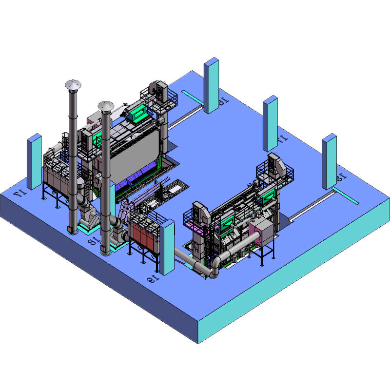 High Cleanliness 4-9 Rolls Per Hour Descaling Speed Wire Rod Coil Shot Blasting Machine