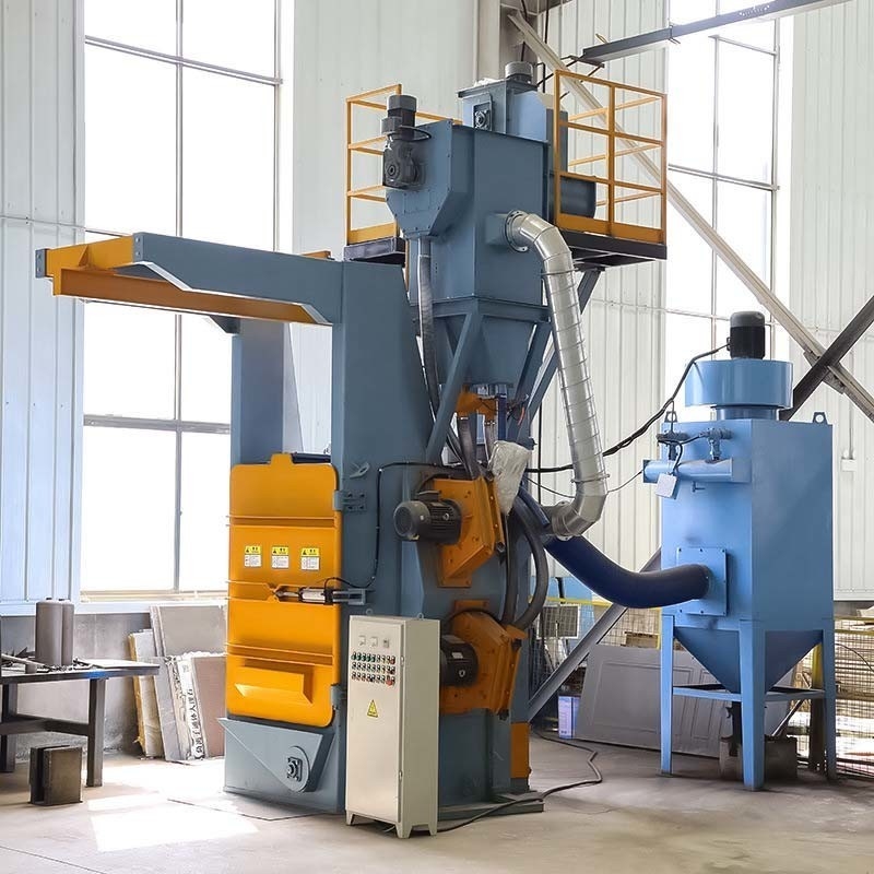 Hanger Single or Double Hook Customizable Hook Type Shoot Blasting Machine for Descaling