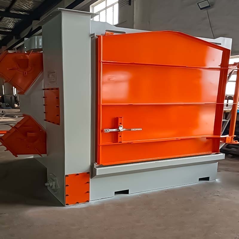 Small Type Spinner Hanger Shot Blasting Machine with Two Blast Wheels Automation Made Easy