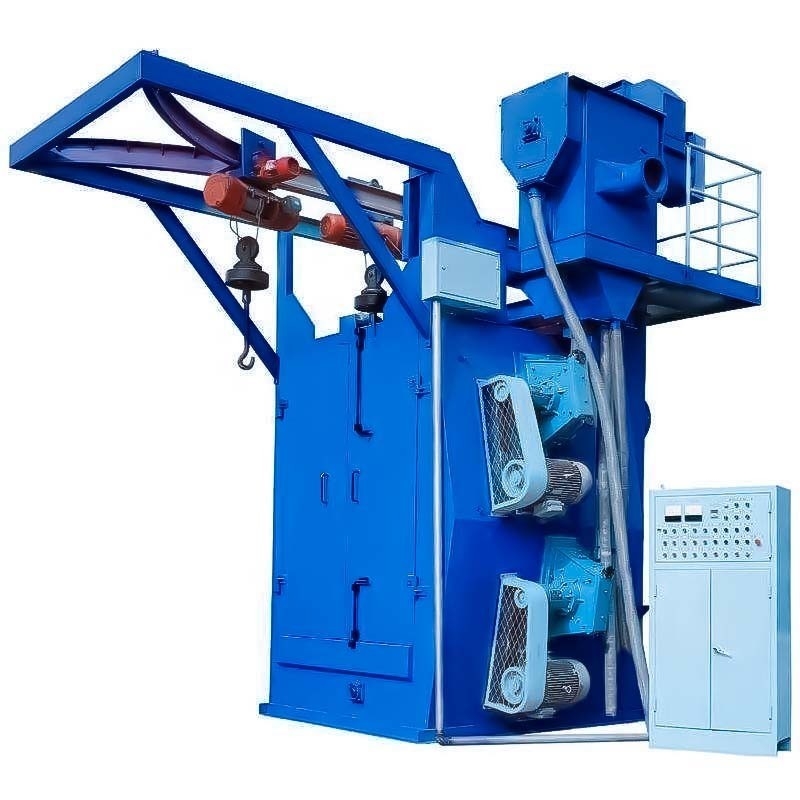 Spinner Hanger Type Shot Blasting Machine for LPG Cylinder Customization and Automatic