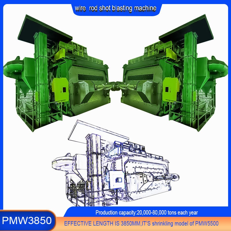Perfect Blast Wheel Wire Rod Coil Shot Blasting Machine for and Improved Performance