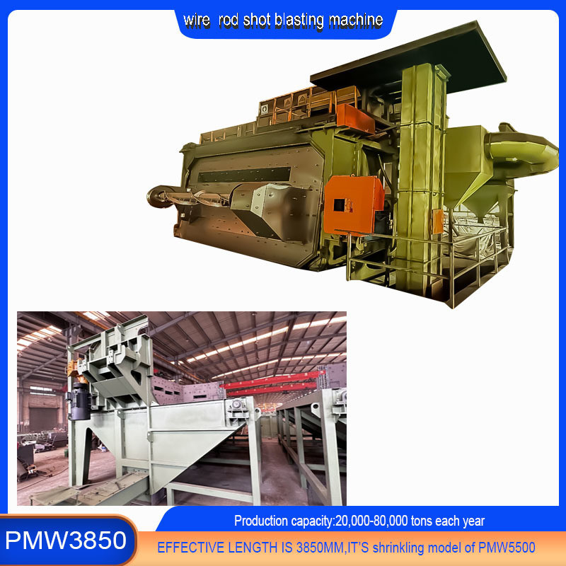 Wire Rod Coil Shot Blasting Machine for Wire Descaling in Various Product Industries
