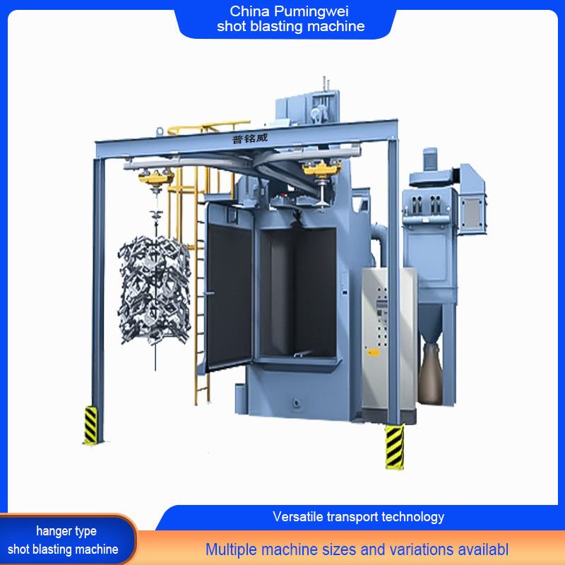 Multiple Machine Sizes 20 Years Experience Spinner Hanger Type Shot Blasting Machine