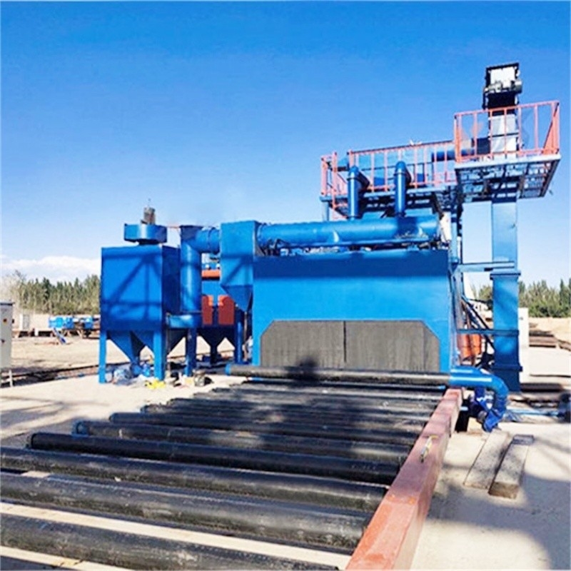 Tall Processing Efficiency Roller Through Shot Blasting Machine with Customizable Color