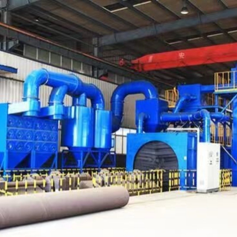 Roller Through Type Shot Blasting Machine for Steel Pipe Manufacturing Industry