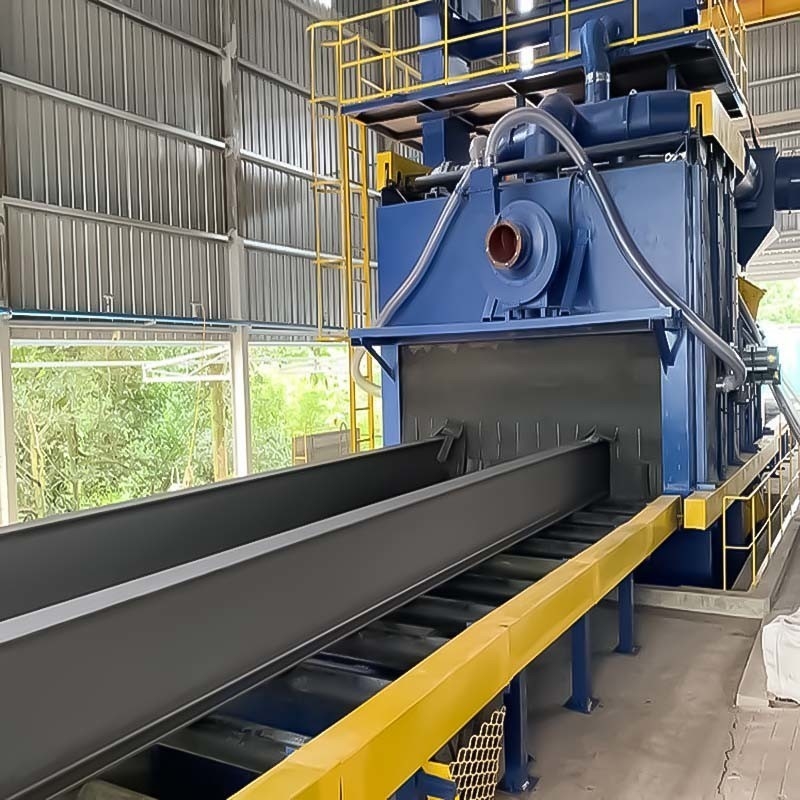 Crawler Abrator Steel Plate Roller Conveyor Shot Blasting Machine for Customized Needs