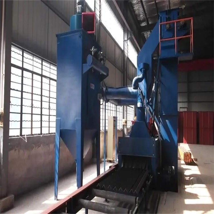 Small Casts No Problem Get the Q327 Auto Rust Cleaning Crawler Shot Blasting Machine
