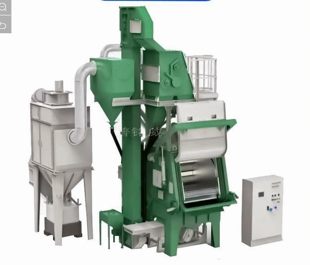 Rotary Abrator Tumble Rubber Belt Shot Blasting Machine for Metal Surface Treatment
