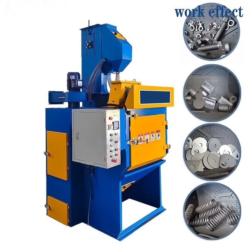 Surface Cleaning Rubber Crawler Type Shot Blasting Machine with Centrifugal Blast Wheel