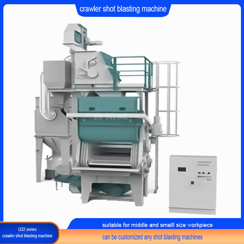 2.0-2.8t/H Production Rate Tumble Rubber Belt Shot Blasting Machine for Small Parts