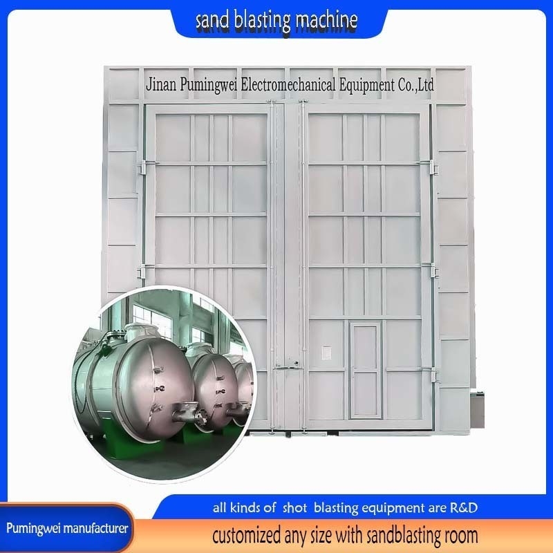 One Year After-sales Service Sandblasting Room for Removing Rust and Old Coatings