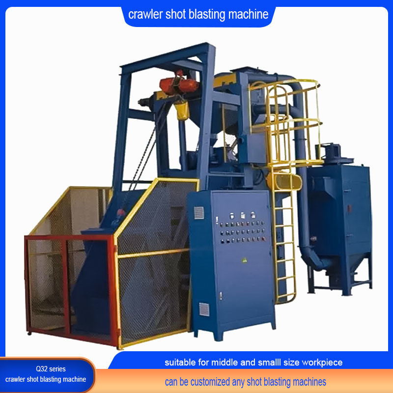Crawler Conveyor Shot Blasting Cleaning Machine for Aluminum Parts Within Your Budget