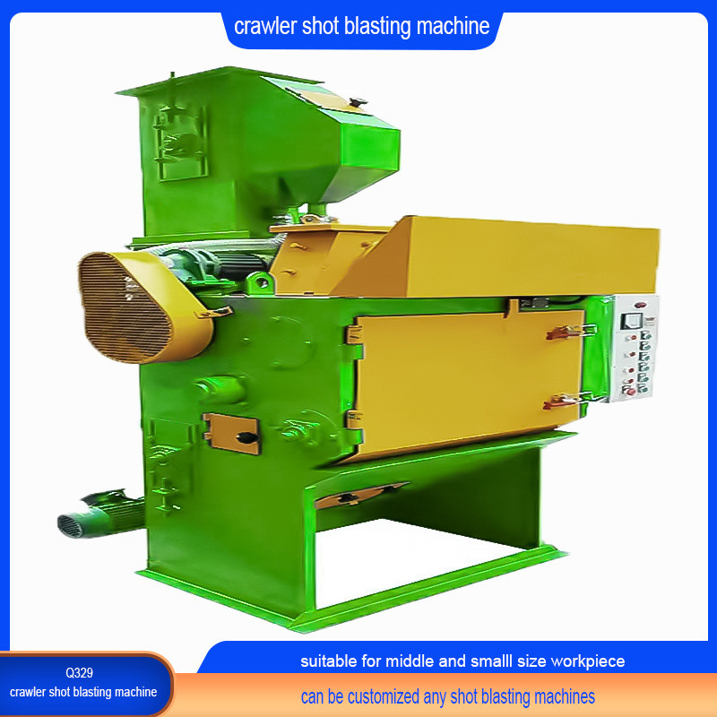 Customized Mutliple Colors Crawler Type Shot Blasting Machine Q329 Advanced Technology