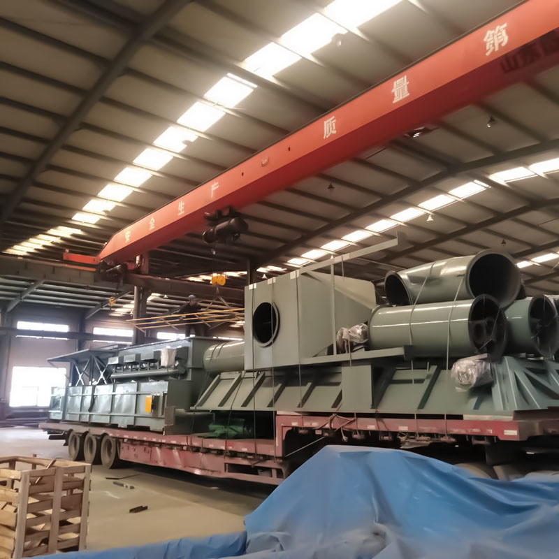 Wire Rod Horizontal Revolving Door Shot Blasting Machine for Steel Strand Wire Suitable